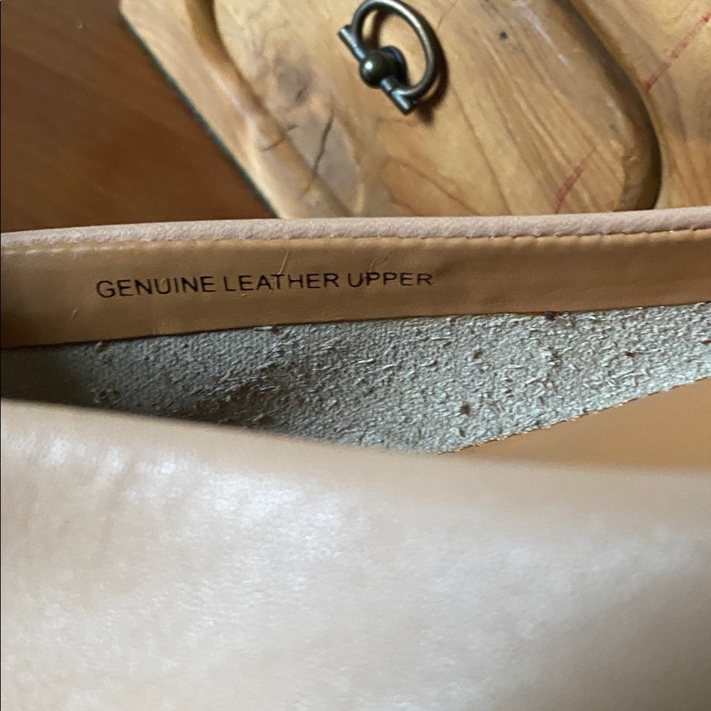 Marina Leather Pointy-Toe Flats - Picture 7 of 8